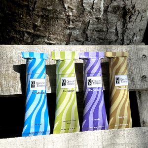 Organic deodorant — aluminum-free, paraben-free, certified organic in compostable eco tube